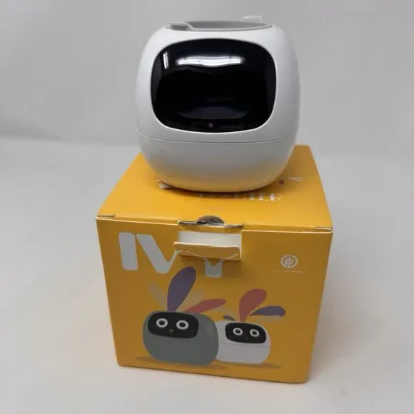 Plantsio Ivy Smart Planter Cute Interactive Pet White *No Measuring Cup* Works!! - Picture 2 of 12